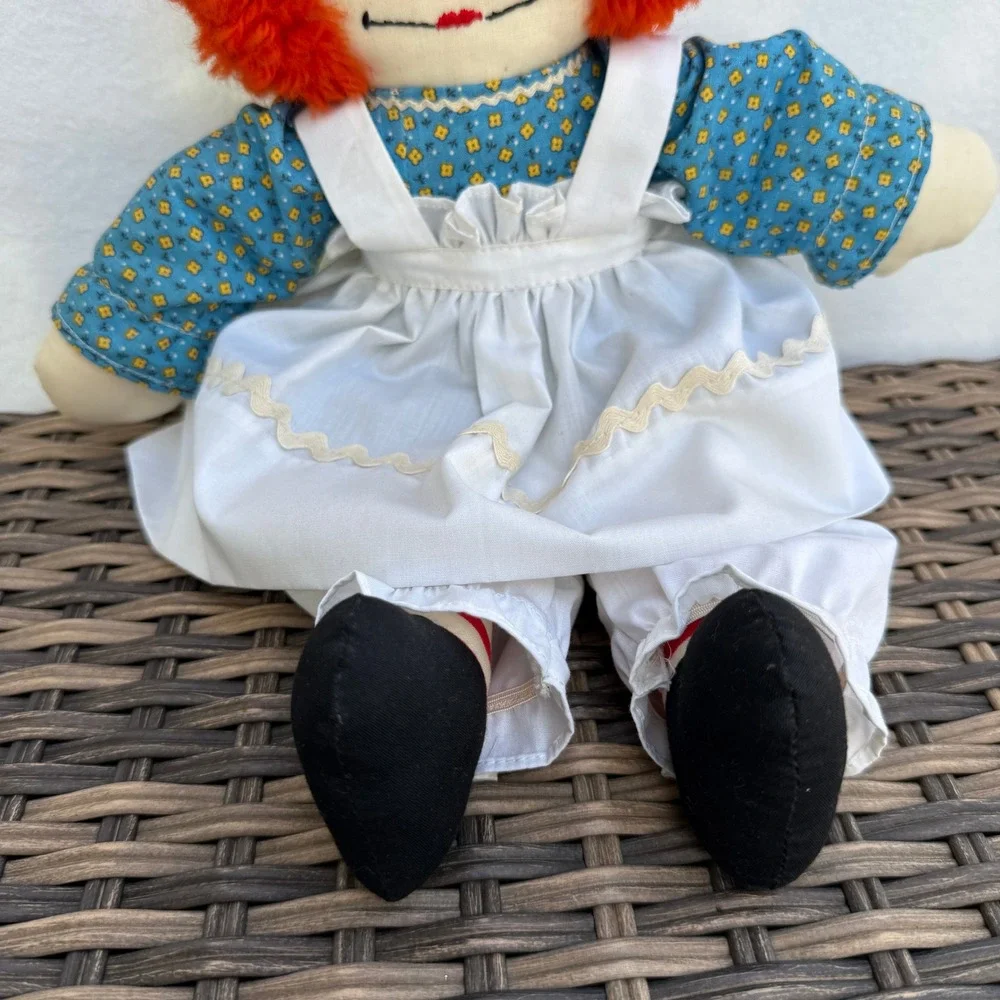 Vintage Handmade Raggedy Ann & Andy 15